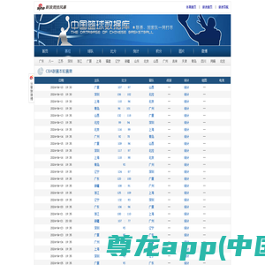 CBA联赛赛程赛果_中国篮球数据库_篮球-CBA_新浪体育_新浪网